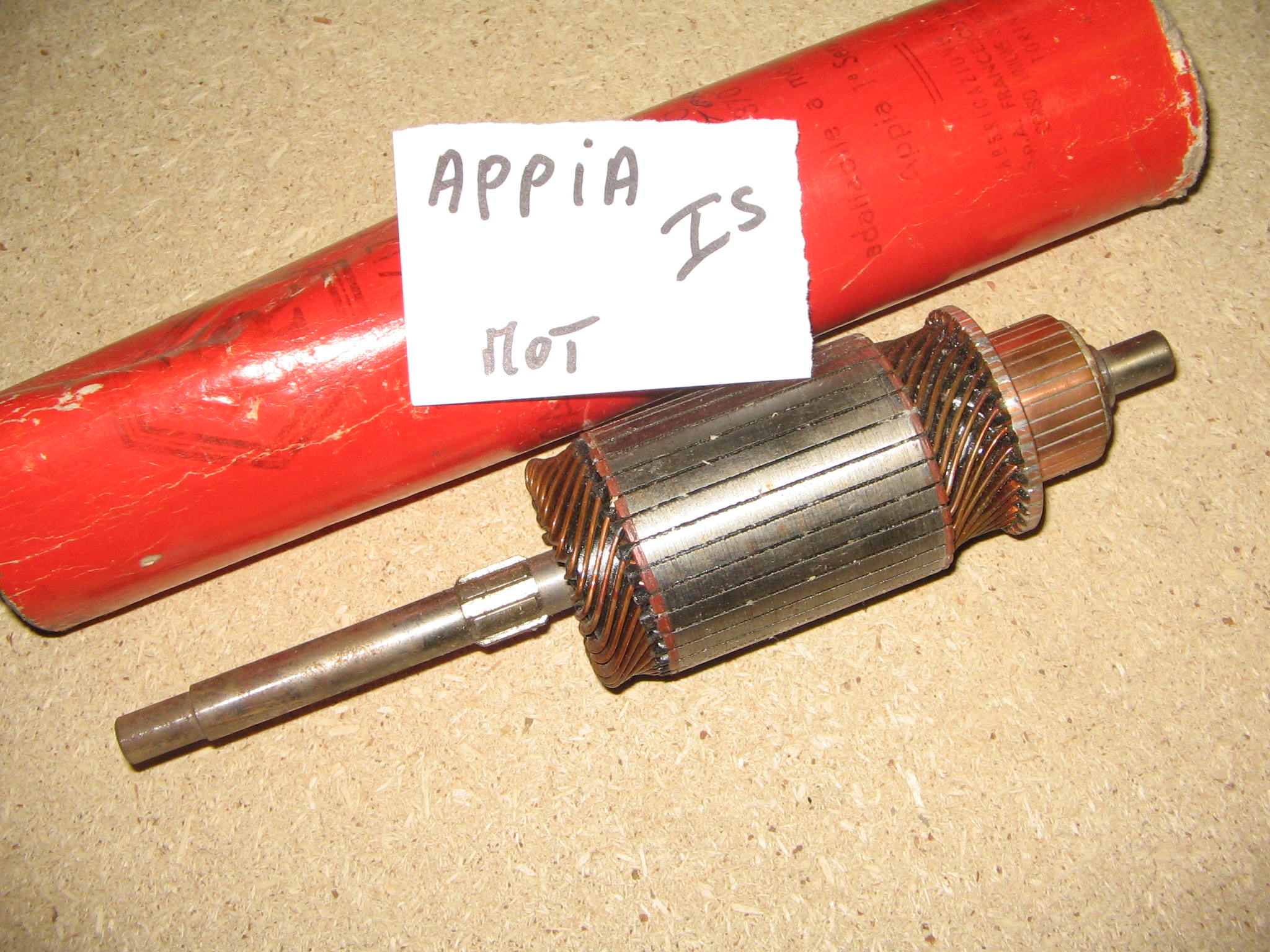 INDOTTO MOT. LANCIA APPIA 1.S N. 1310